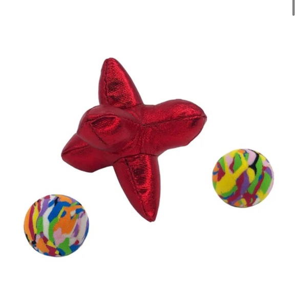 Kong Kitty Active Jacks Catnip Toy - Picture 3 of 4